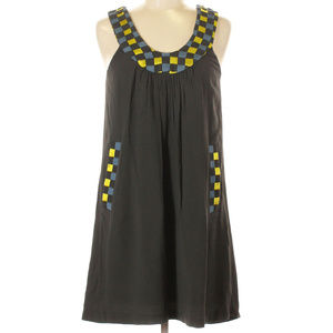 Nancy Rose Sundress with Basket Weave Detail S-4